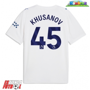 Manchester City Abdukodir Khusanov #45 Tercera Equipación 2026-27 Manga Corta